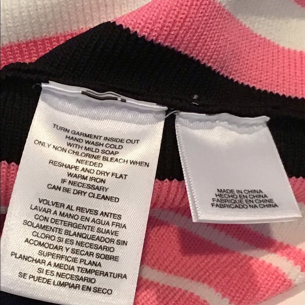 RACHEL Rachel Roy Olivia Striped Knit Pencil Skirt - Picture 5 of 6
